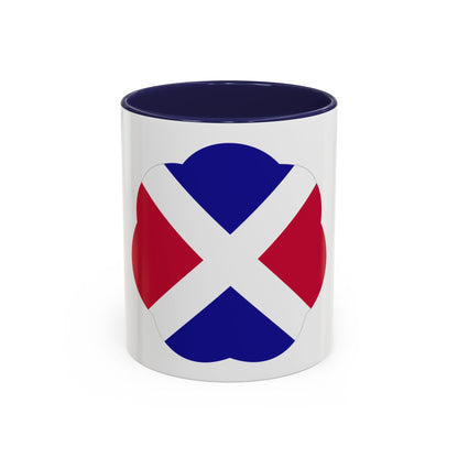 17 Infantry Division (U.S. Army) Accent Coffee Mug