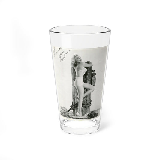 Cleo Moore #39 (Vintage Female Icon) Pint Glass 16oz