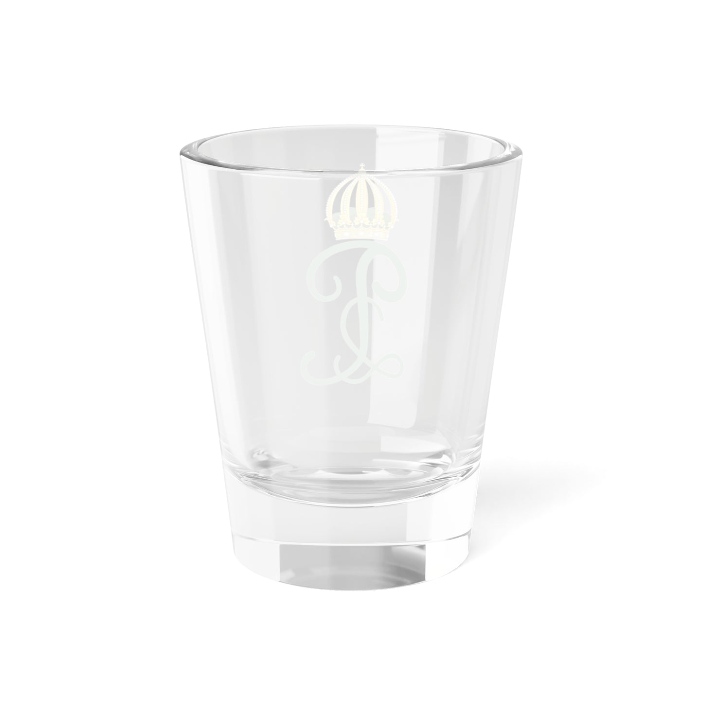 Imperial Monogram of Emperor Pedro II of Brazil (Brazil) (Coat of Arms) Shot Glass 1.5oz