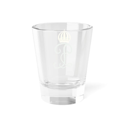 Imperial Monogram of Emperor Pedro II of Brazil (Brazil) (Coat of Arms) Shot Glass 1.5oz