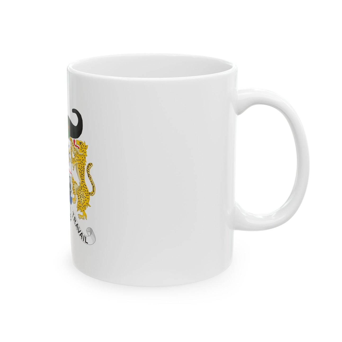 Coat of arms of Benin - White Coffee Mug