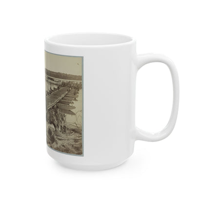 Belle Plain Landing , Va. (1) (U.S. Civil War) White Coffee Mug