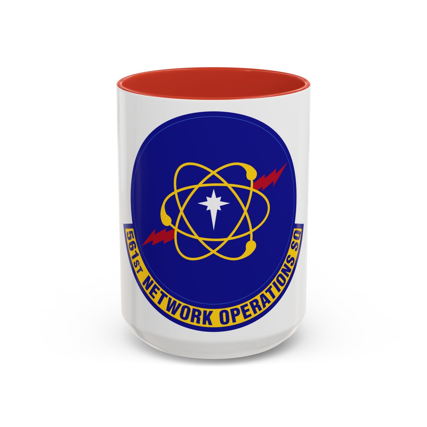 561 Network Operations Squadron ACC (U.S. Air Force) Accent Coffee Mug