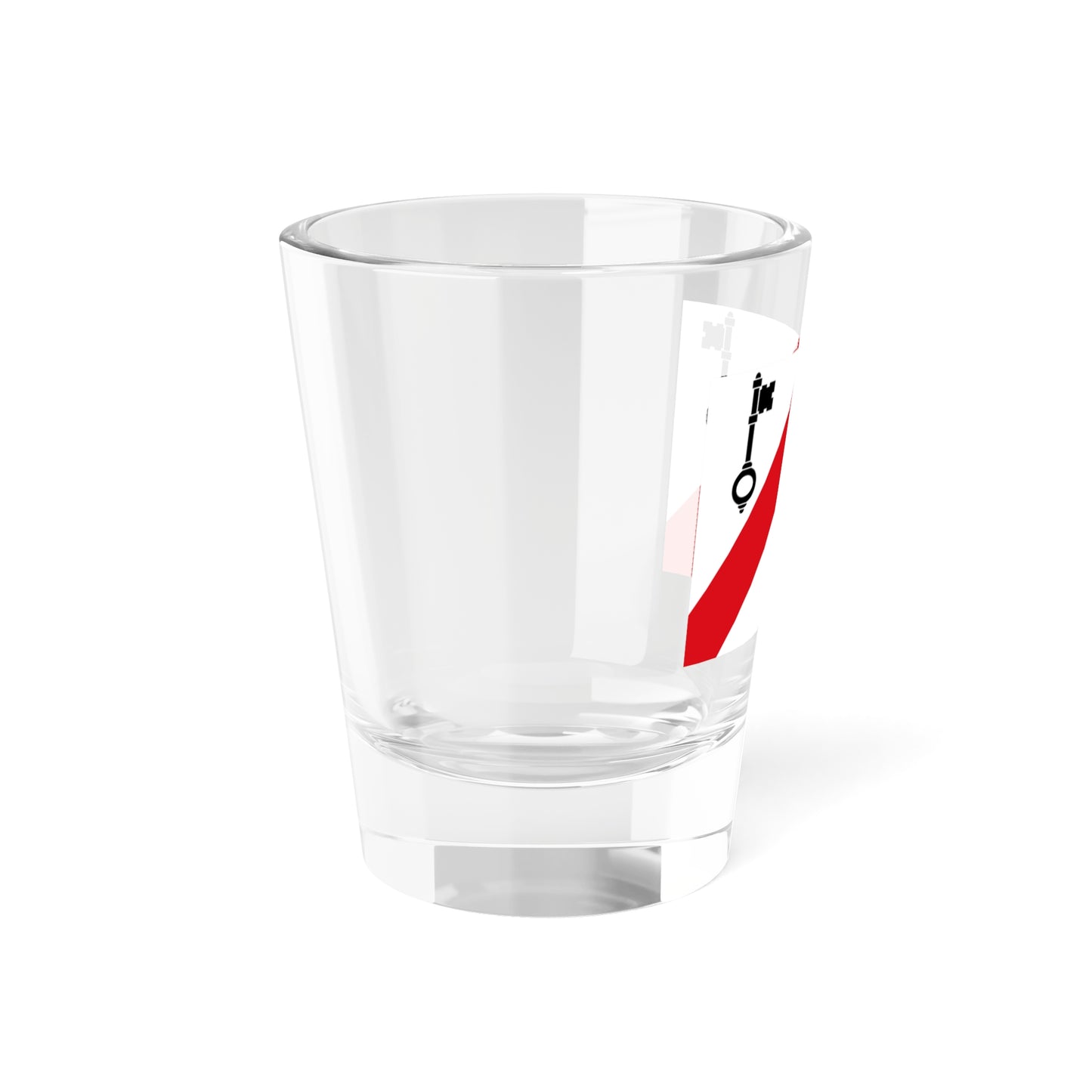 Tielt vlag (Belgium) Shot Glass 1.5oz