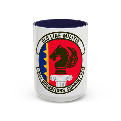 135th Operations Support Flight (U.S. Air Force) Accent Coffee Mug