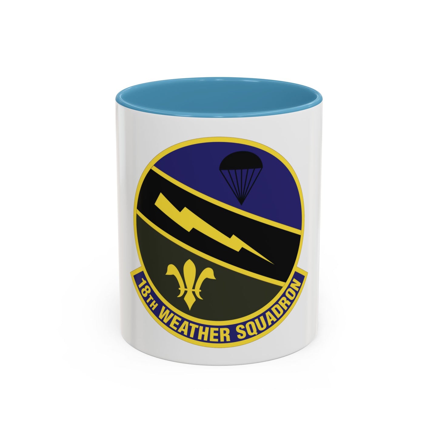 18 Weather Squadron ACC (U.S. Air Force) Accent Coffee Mug