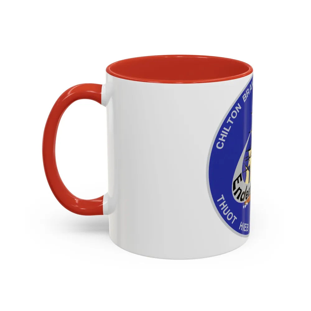 STS 49 (NASA) Accent Coffee Mug-Go Mug Yourself