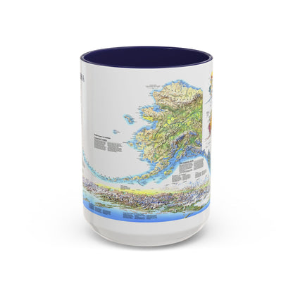 Alaska 2 (1994) (Map) Accent Coffee Mug