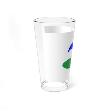 Flag of Kami Nagano 1997-2005 (Japan) Pint Glass 16oz