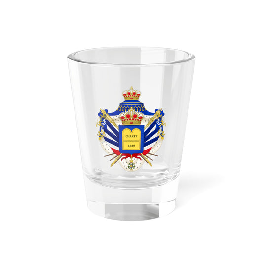 Coat of Arms of the July Monarchy (1831-48) - Shot Glass 1.5oz