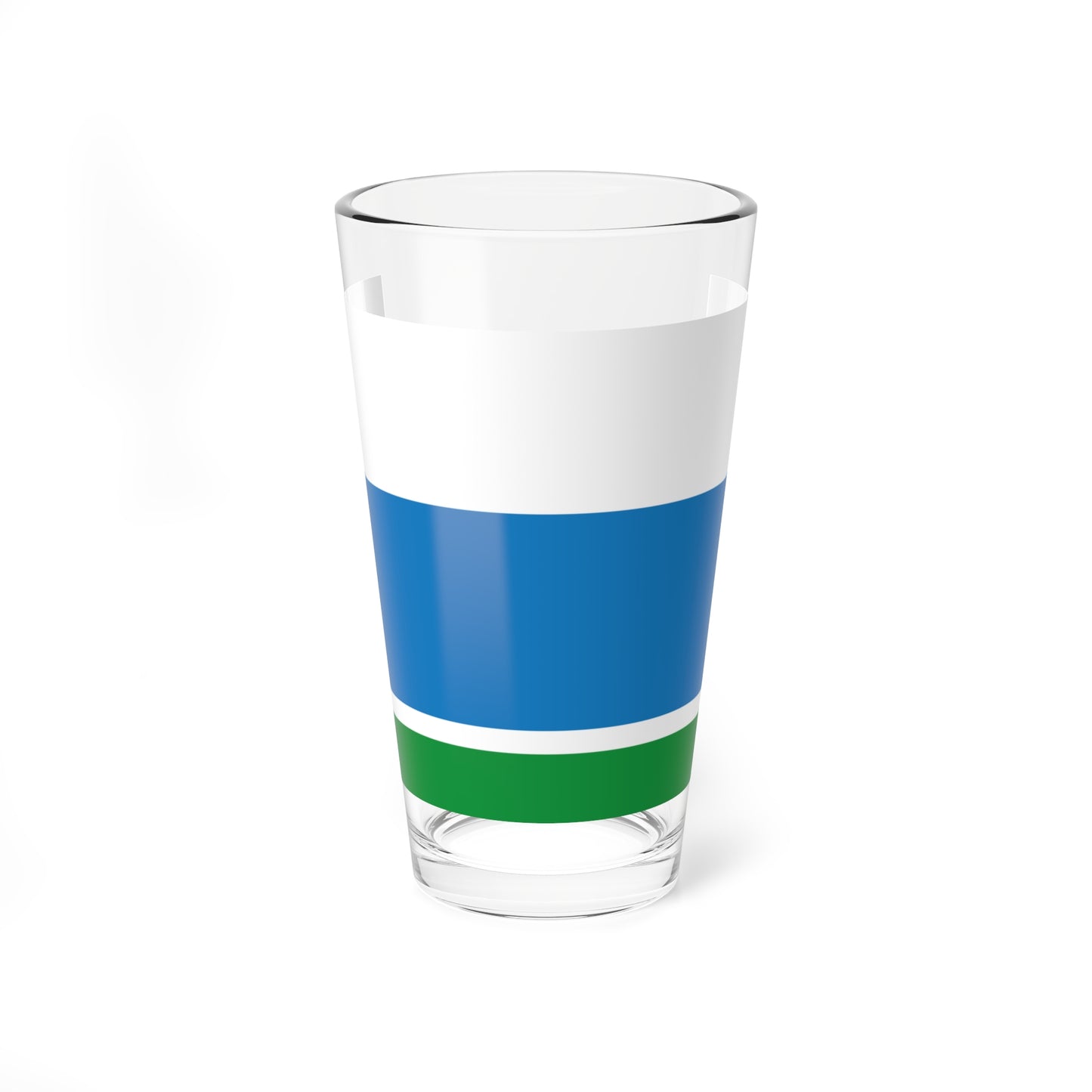 Flag of Sverdlovsk Oblast (Russia) Pint Glass 16oz