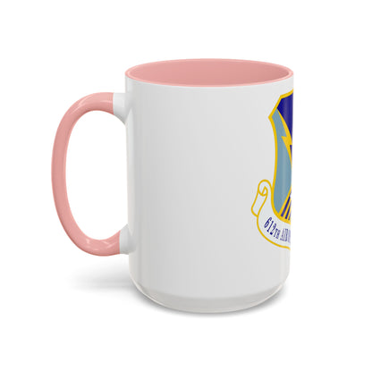 612 Air Operations Center ACC (U.S. Air Force) Accent Coffee Mug