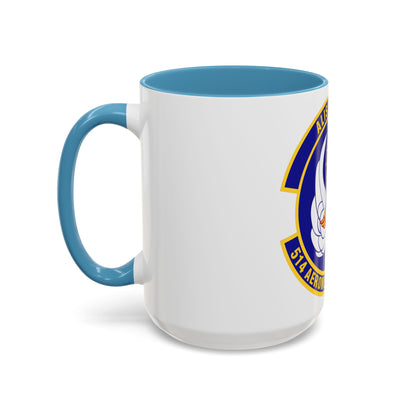 514th Aeromedical Evacuation Squadron (U.S. Air Force) Accent Coffee Mug