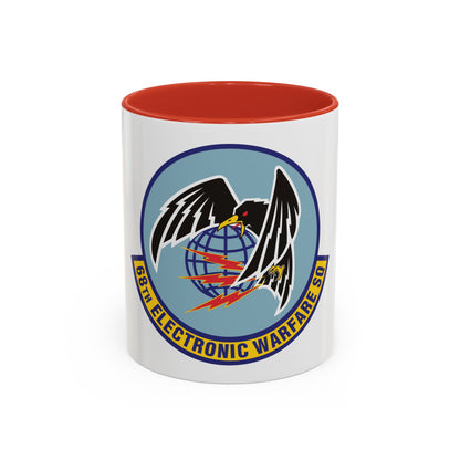 68th Electronic Warfare Squadron (U.S. Air Force) Accent Coffee Mug