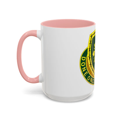 744 Military Police Battalion (U.S. Army) Accent Coffee Mug