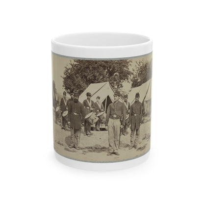 Drum Corps From Unidentified Regiment (U.S. Civil War) White Coffee Mug