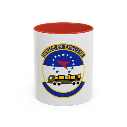 50 Aerial Port Squadron AFRC (U.S. Air Force) Accent Coffee Mug