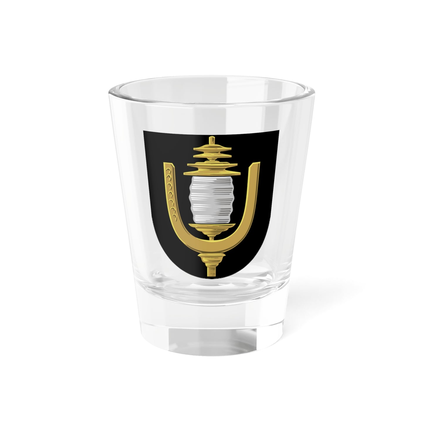 Kangasniemi.vaakuna (Finland) (Coat of Arms) Shot Glass 1.5oz