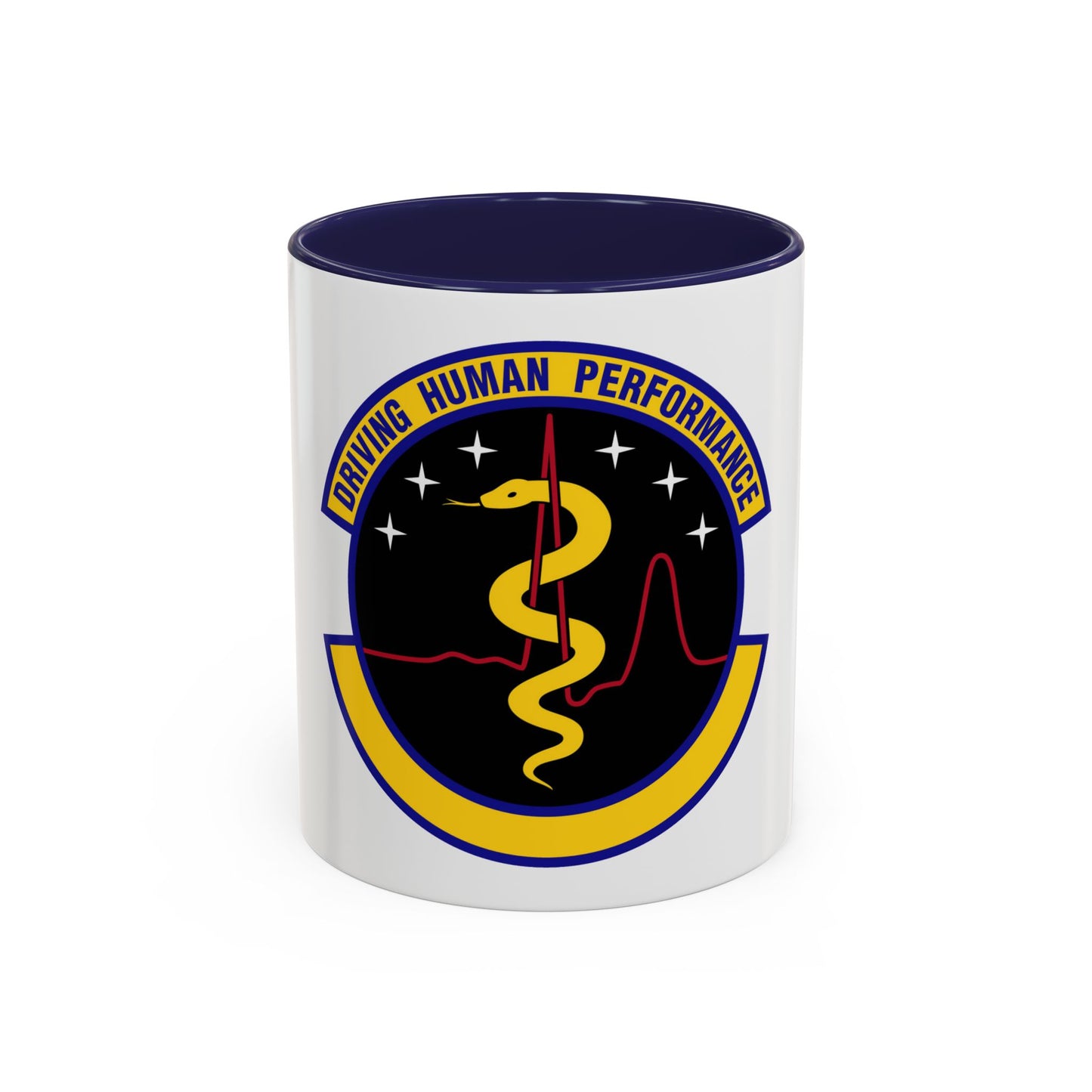 21 Operational Medical Readiness Squadron USSF (U.S. Air Force) Accent Coffee Mug