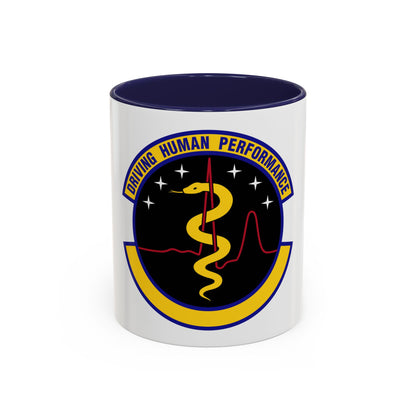 21 Operational Medical Readiness Squadron USSF (U.S. Air Force) Accent Coffee Mug
