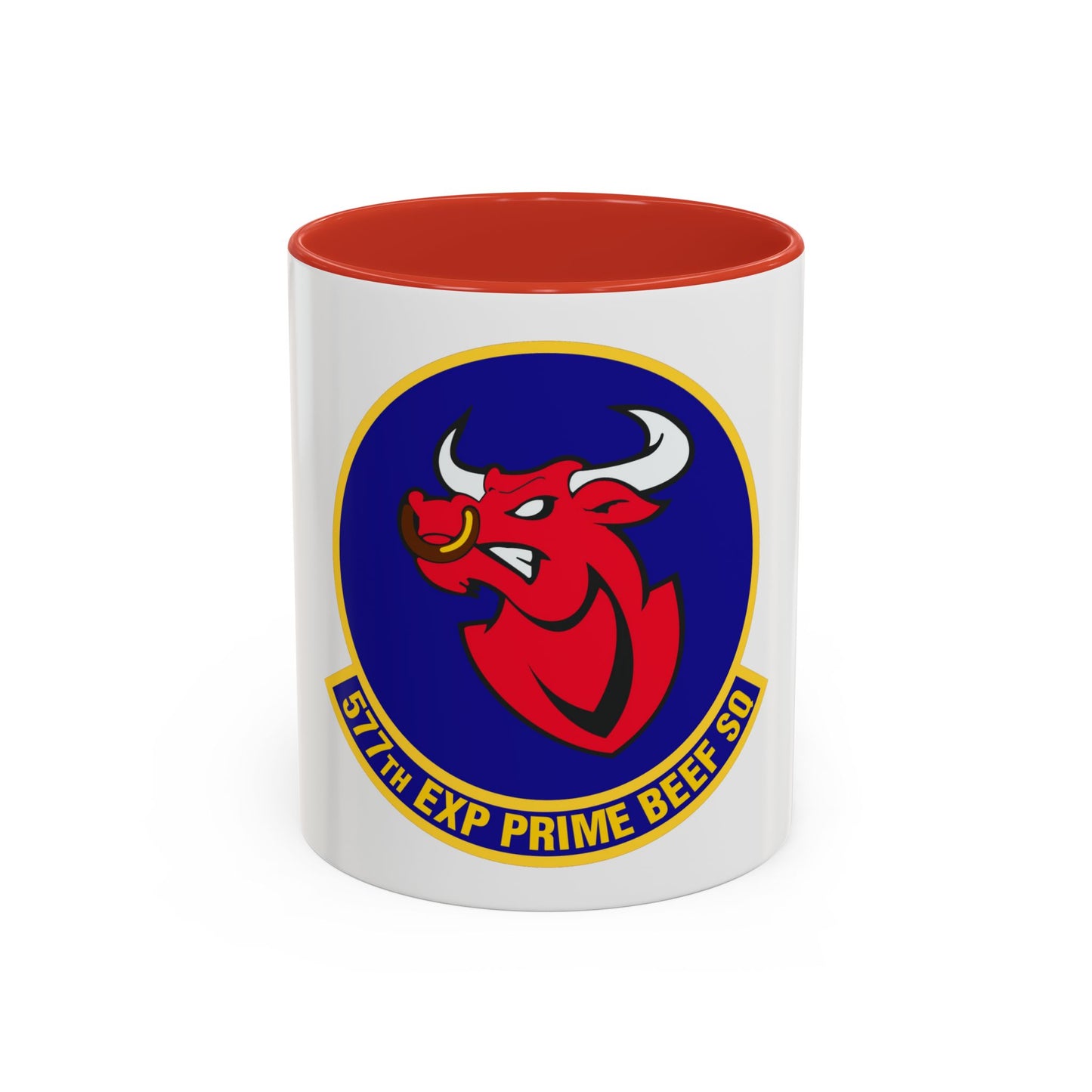 577th Expeditionary Prime Base Emergency Engineer Force Squadron (U.S. Air Force) Accent Coffee Mug