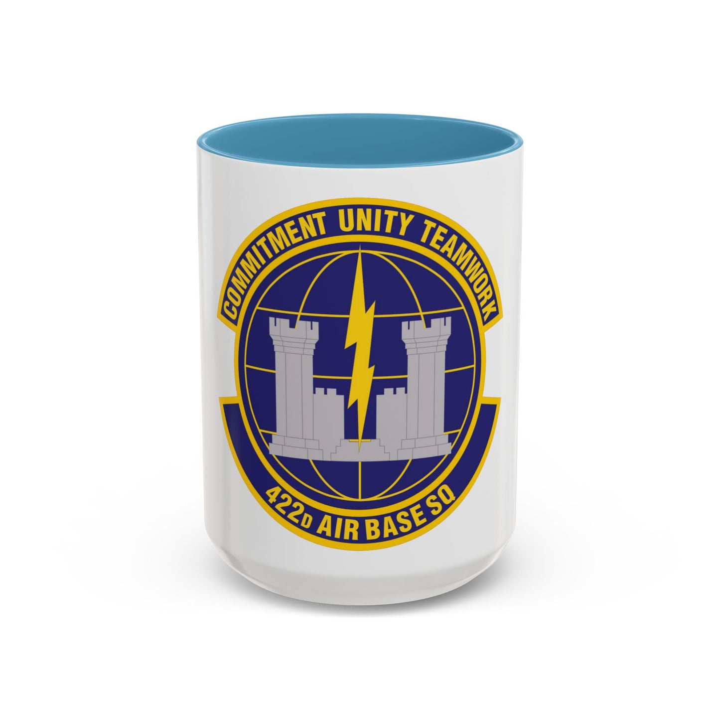 422d Air Base Squadron (U.S. Air Force) Accent Coffee Mug