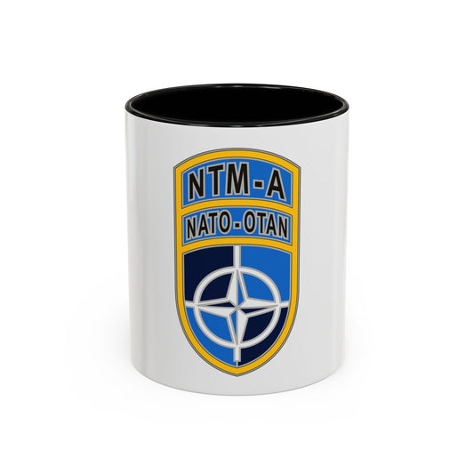 NATO Training MissionAfghanistan (U.S. Army) Accent Coffee Mug
