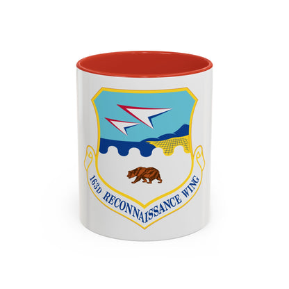 163d Attack Wing (U.S. Air Force) Accent Coffee Mug