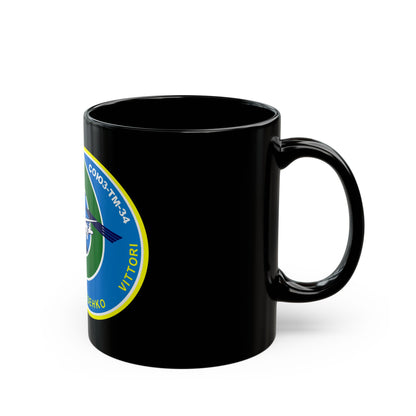 Soyuz TM-34 (Soyuz Programme) Black Coffee Mug