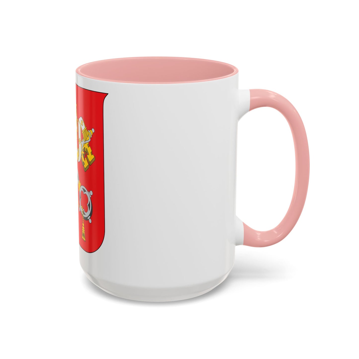 Coat of arms of Vatican City State - Accent Coffee Mug