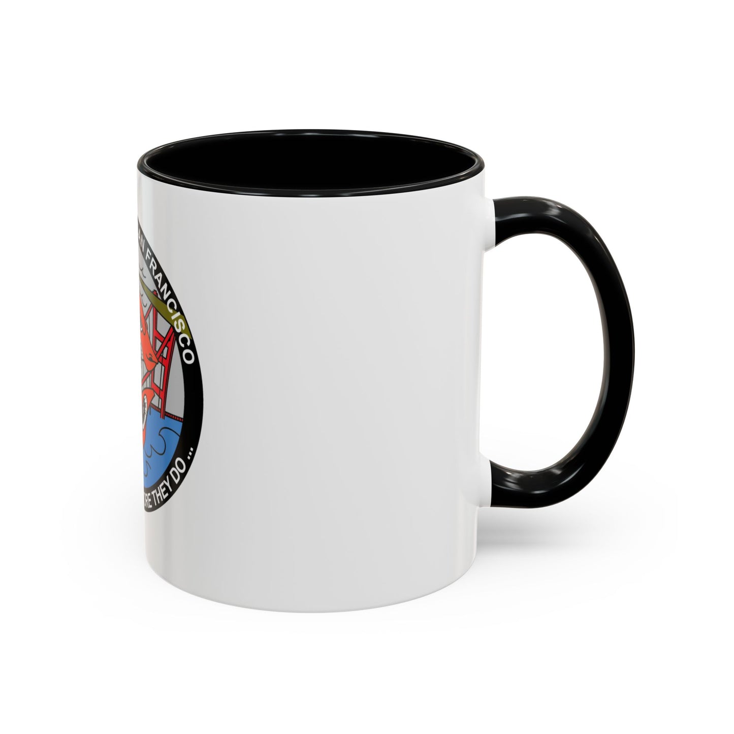 USCG Air Station San Francisco 2 (U.S. Coast Guard) Accent Coffee Mug