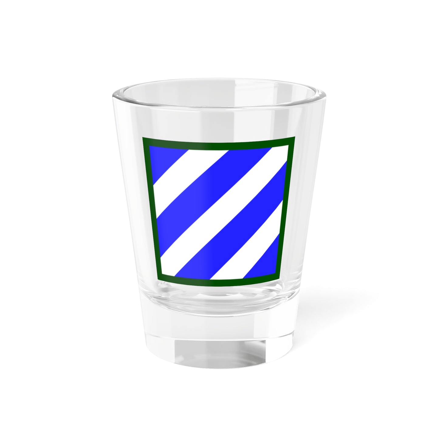 3rd Infantry Division (U.S. Army) Shot Glass 1.5oz