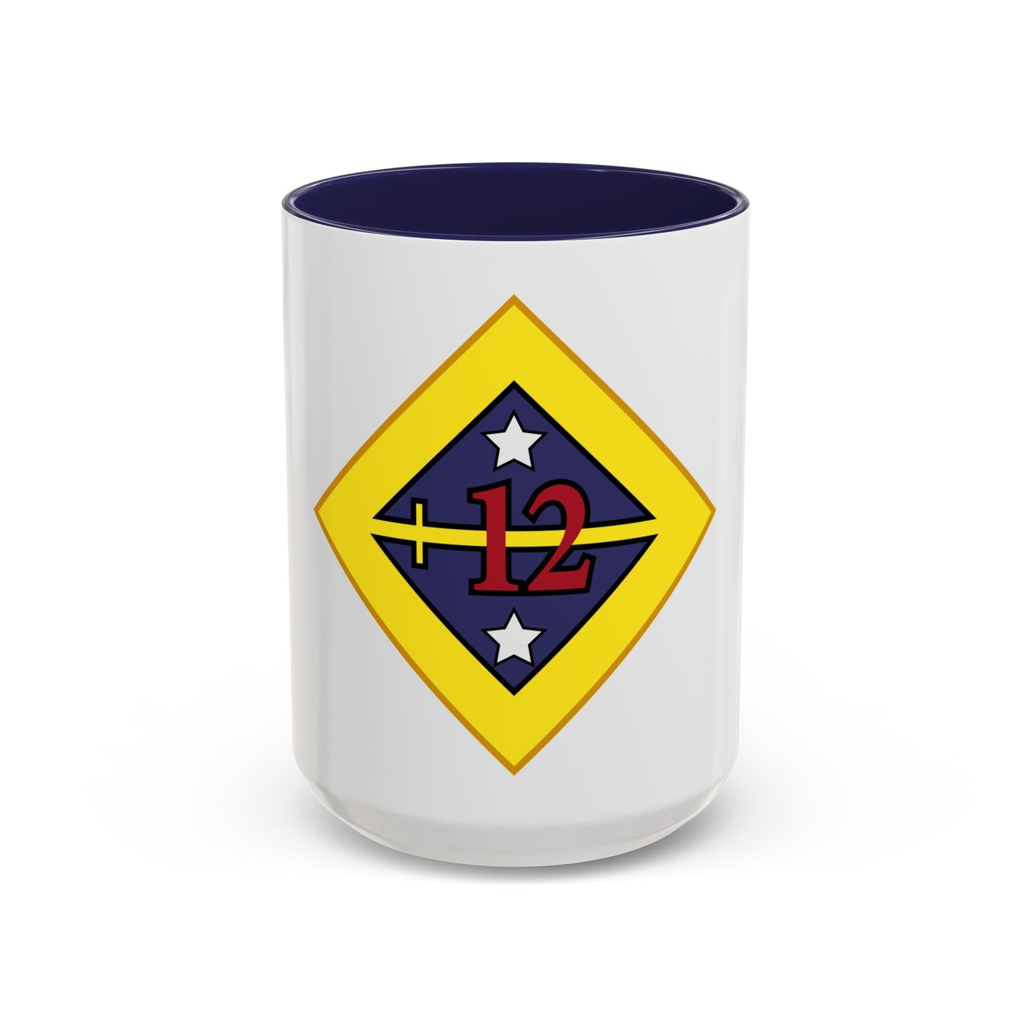 12th US division Insignia (U.S. Army) Accent Coffee Mug