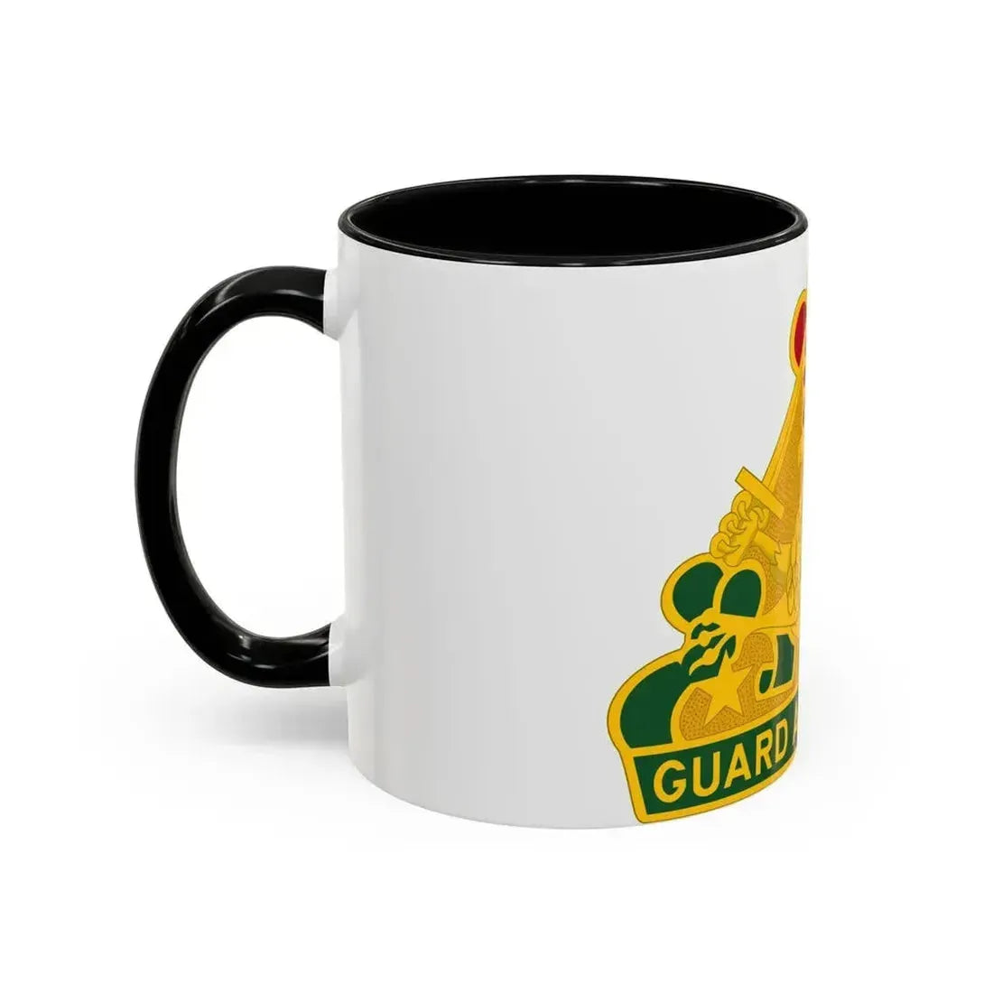 535 Military Police Battalion (U.S. Army) Accent Coffee Mug - Go Mug Yourself