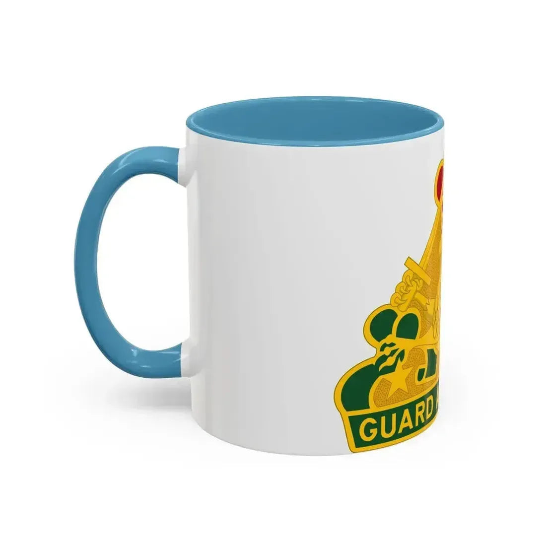 535 Military Police Battalion (U.S. Army) Accent Coffee Mug - Go Mug Yourself