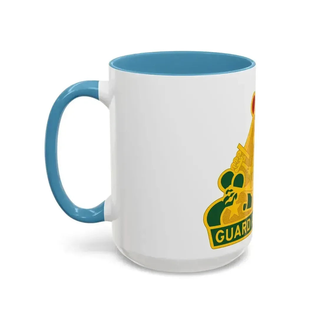 535 Military Police Battalion (U.S. Army) Accent Coffee Mug - Go Mug Yourself