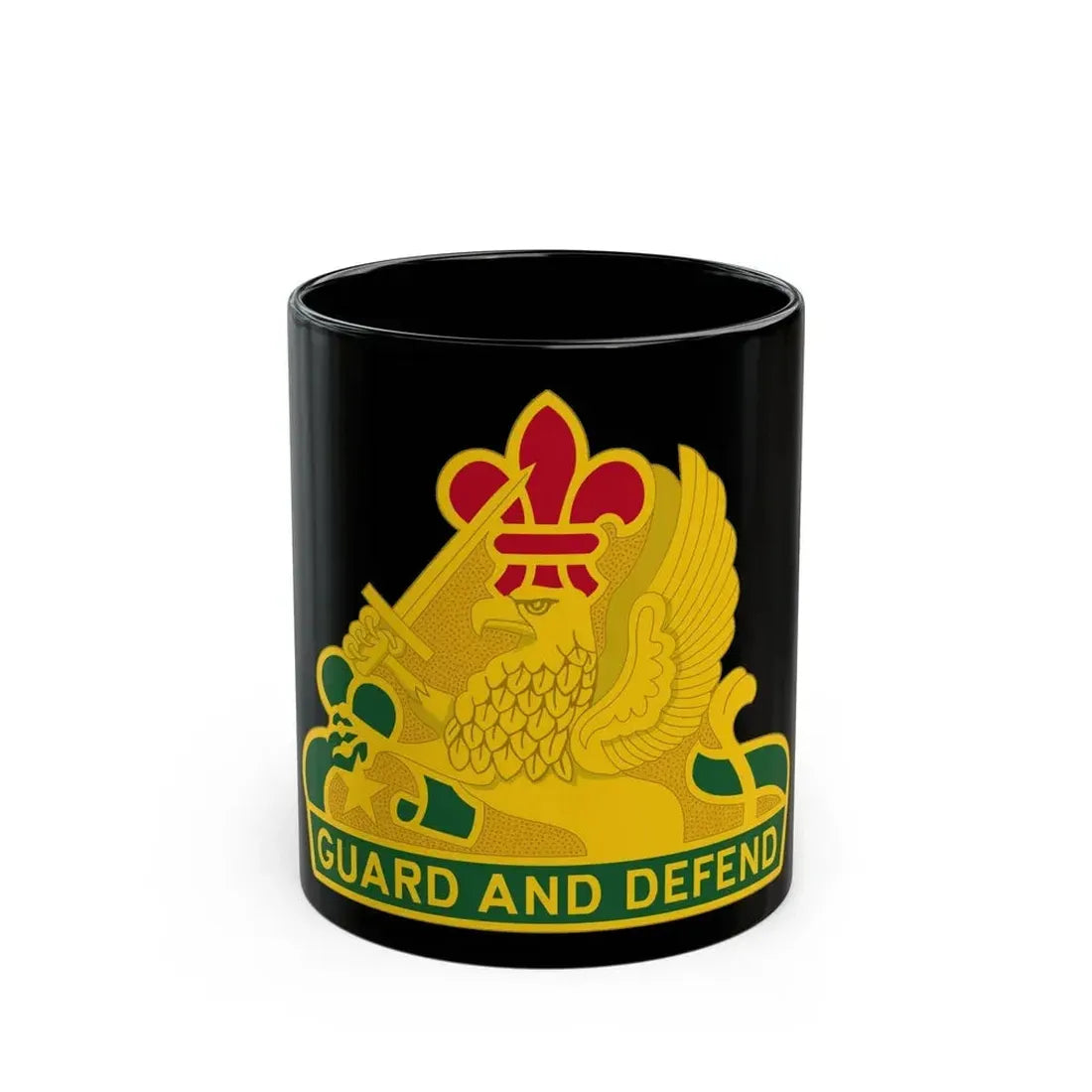 535 Military Police Battalion (U.S. Army) Black Coffee Mug 11oz - Go Mug Yourself