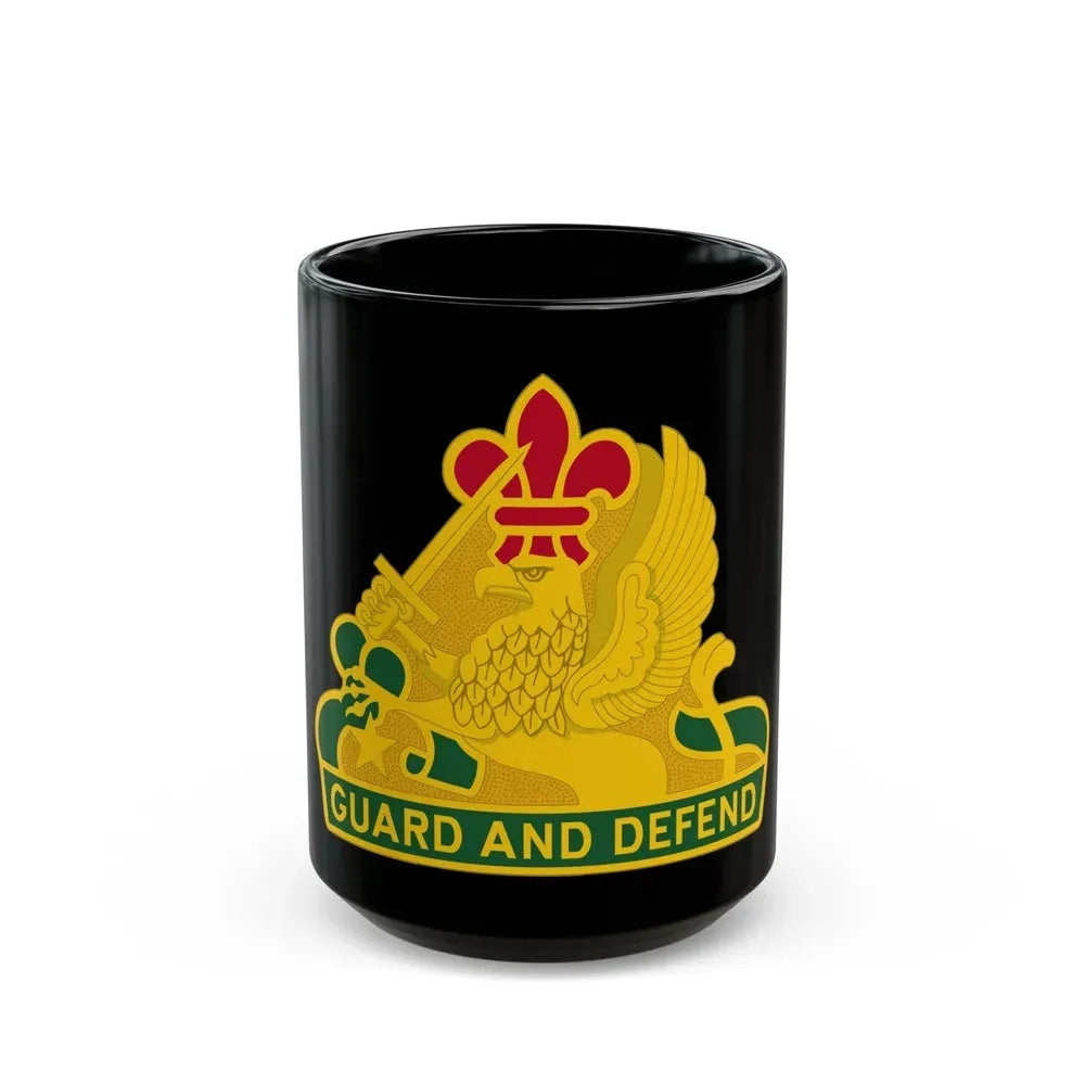 535 Military Police Battalion (U.S. Army) Black Coffee Mug 15oz - Go Mug Yourself