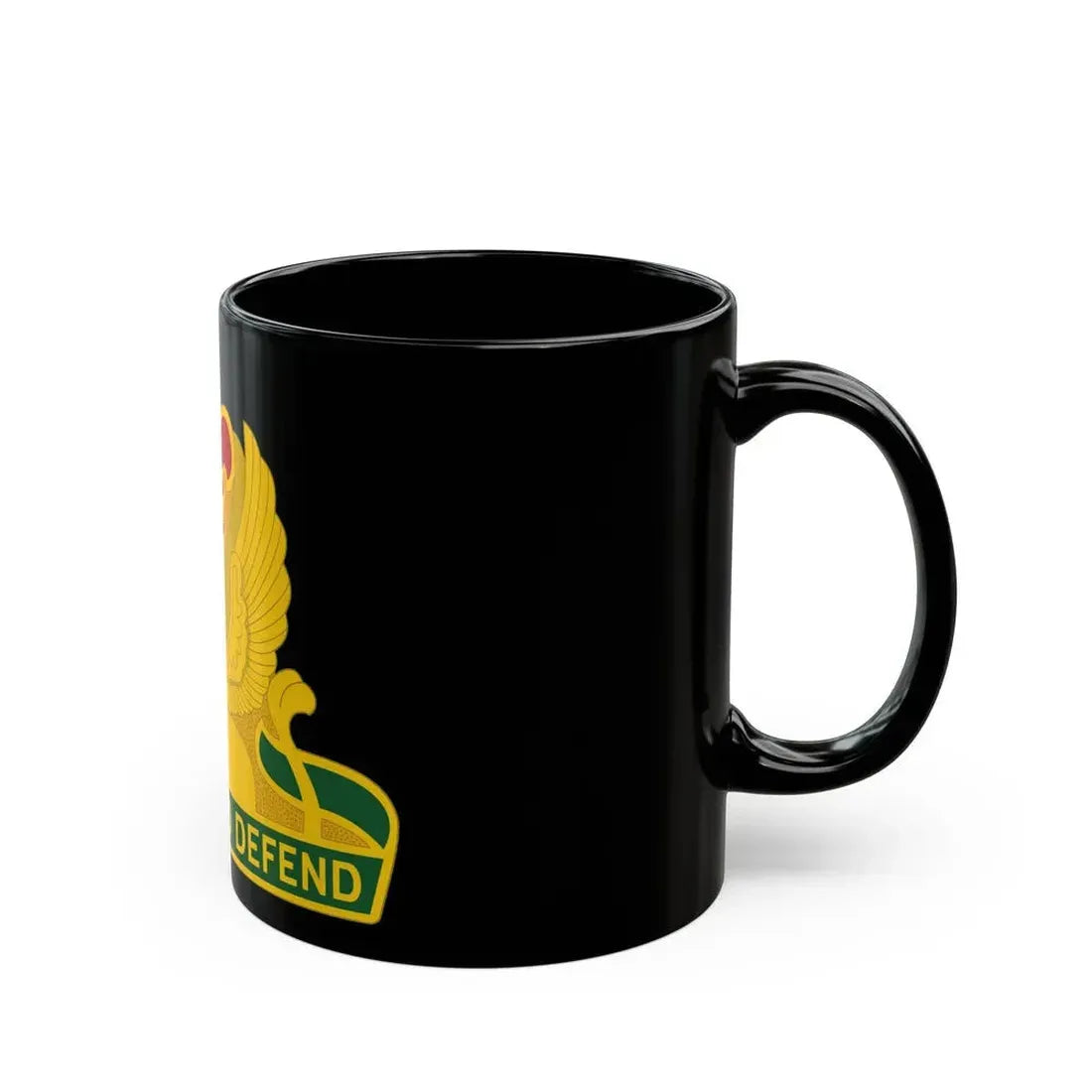 535 Military Police Battalion (U.S. Army) Black Coffee Mug - Go Mug Yourself