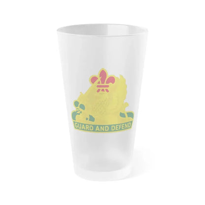 535 Military Police Battalion (U.S. Army) Frosted Pint Glass 16oz Default Title - Go Mug Yourself