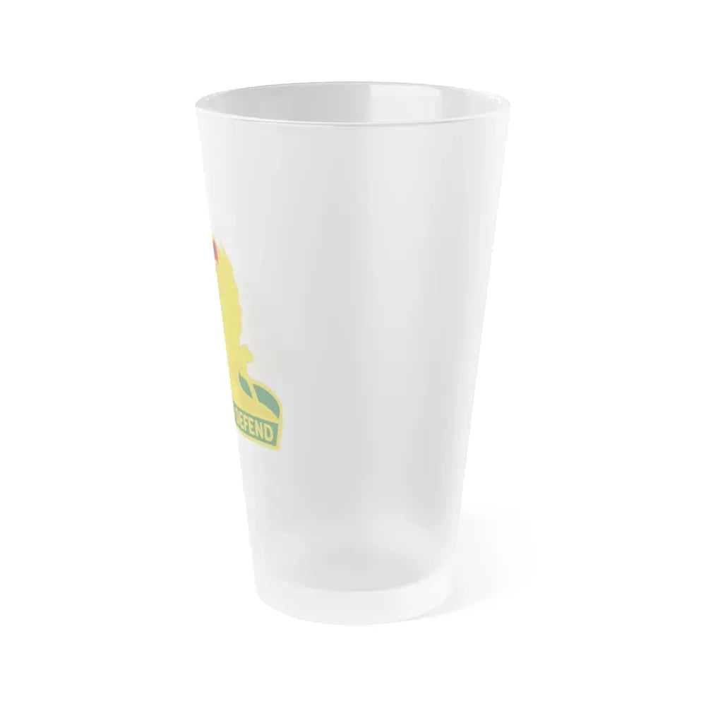 535 Military Police Battalion (U.S. Army) Frosted Pint Glass 16oz - Go Mug Yourself