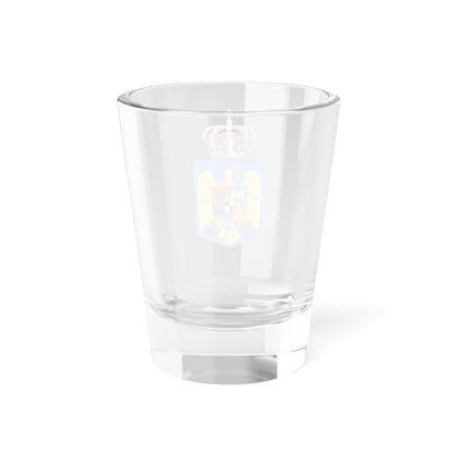 Kingdom of Romania - Small CoA (Oman) (Coat of Arms) Shot Glass 1.5oz
