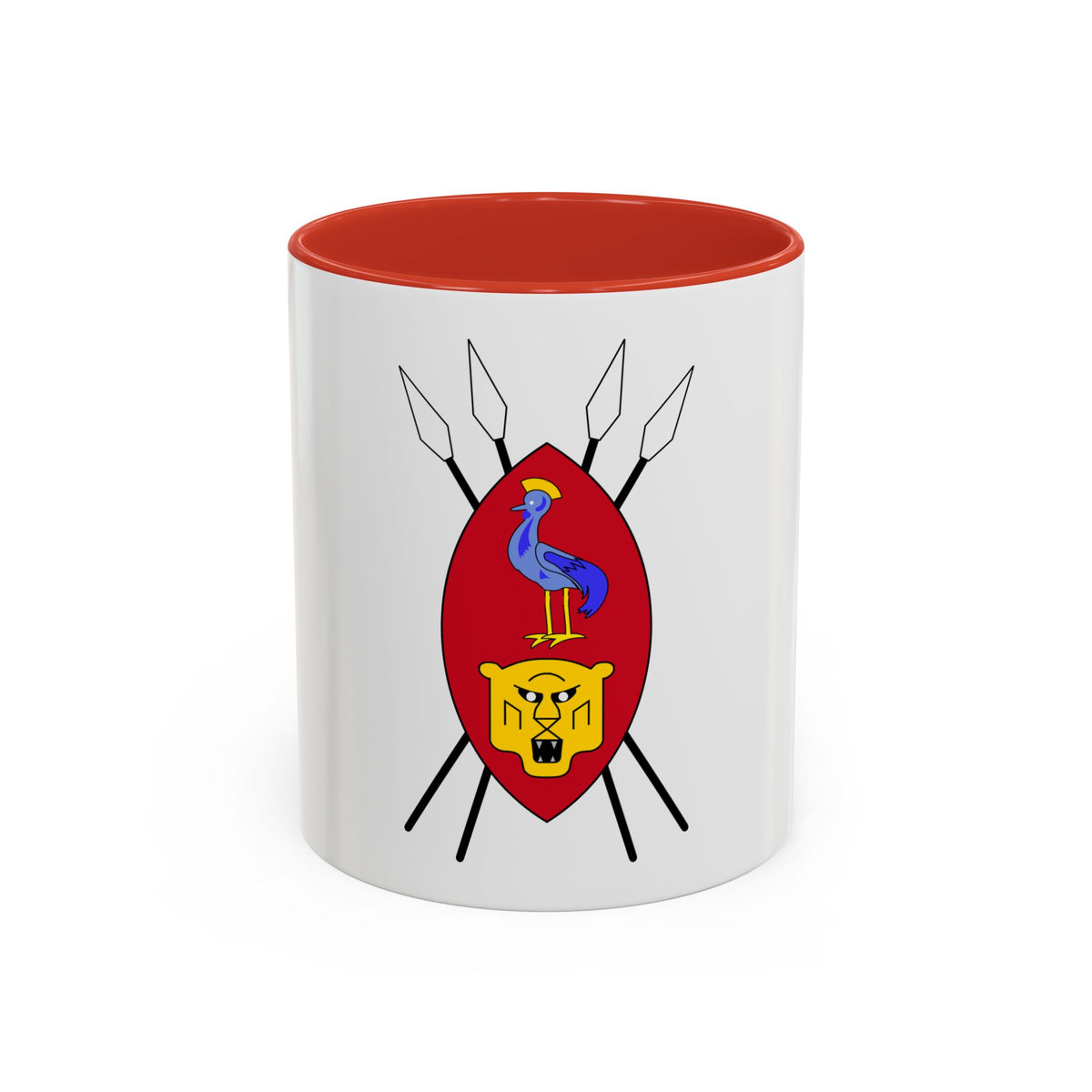 Coat of arms of Ruanda-Urundi - Accent Coffee Mug