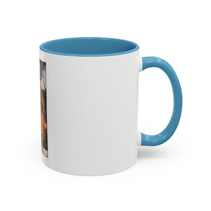 The Devil (Tarot Card) Accent Coffee Mug