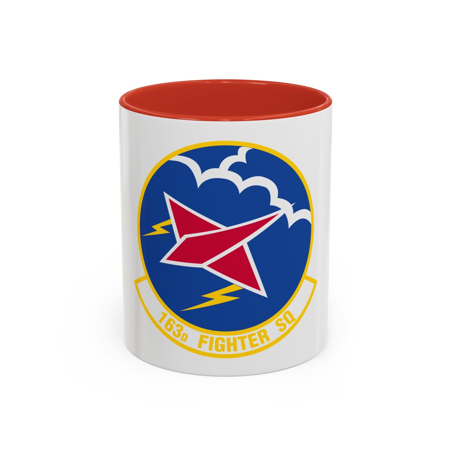 163 Fighter Squadron (U.S. Air Force) Accent Coffee Mug