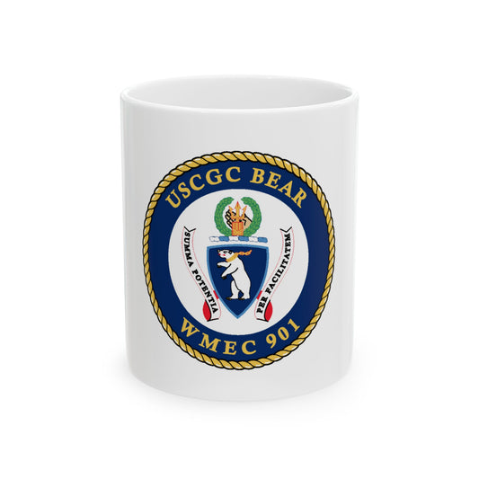 USCGC Bear WMEC 901 (U.S. Coast Guard) White Coffee Mug