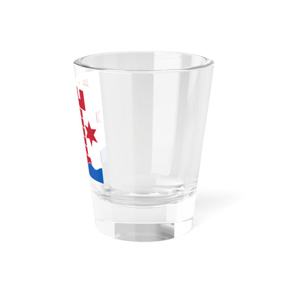 Flag of Kalmar (Sweden) Shot Glass 1.5oz