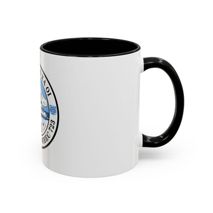 USCGC RUSH WHEC 723 (U.S. Coast Guard) Accent Coffee Mug