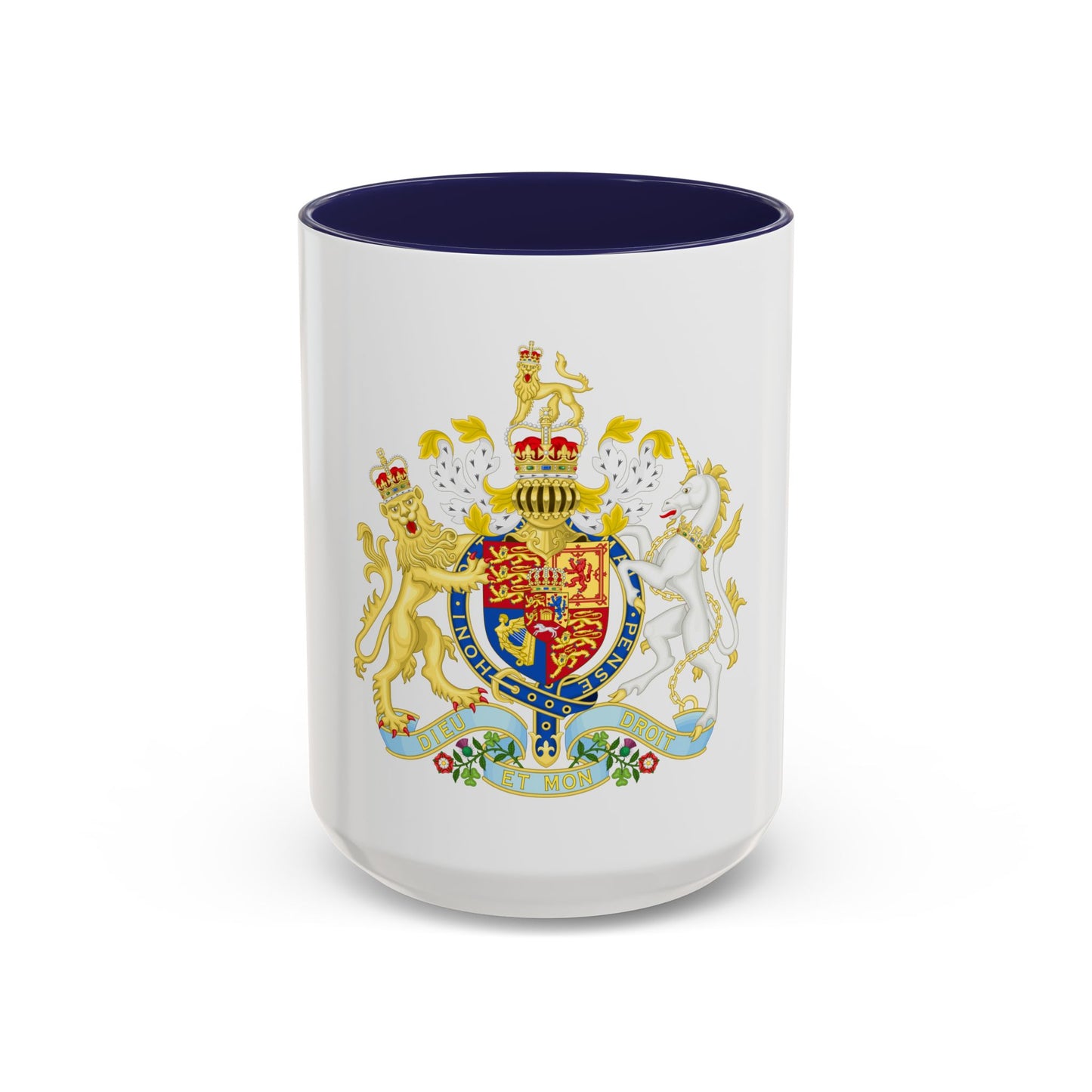 Coat of Arms of the United Kingdom (1816-1837) - Accent Coffee Mug
