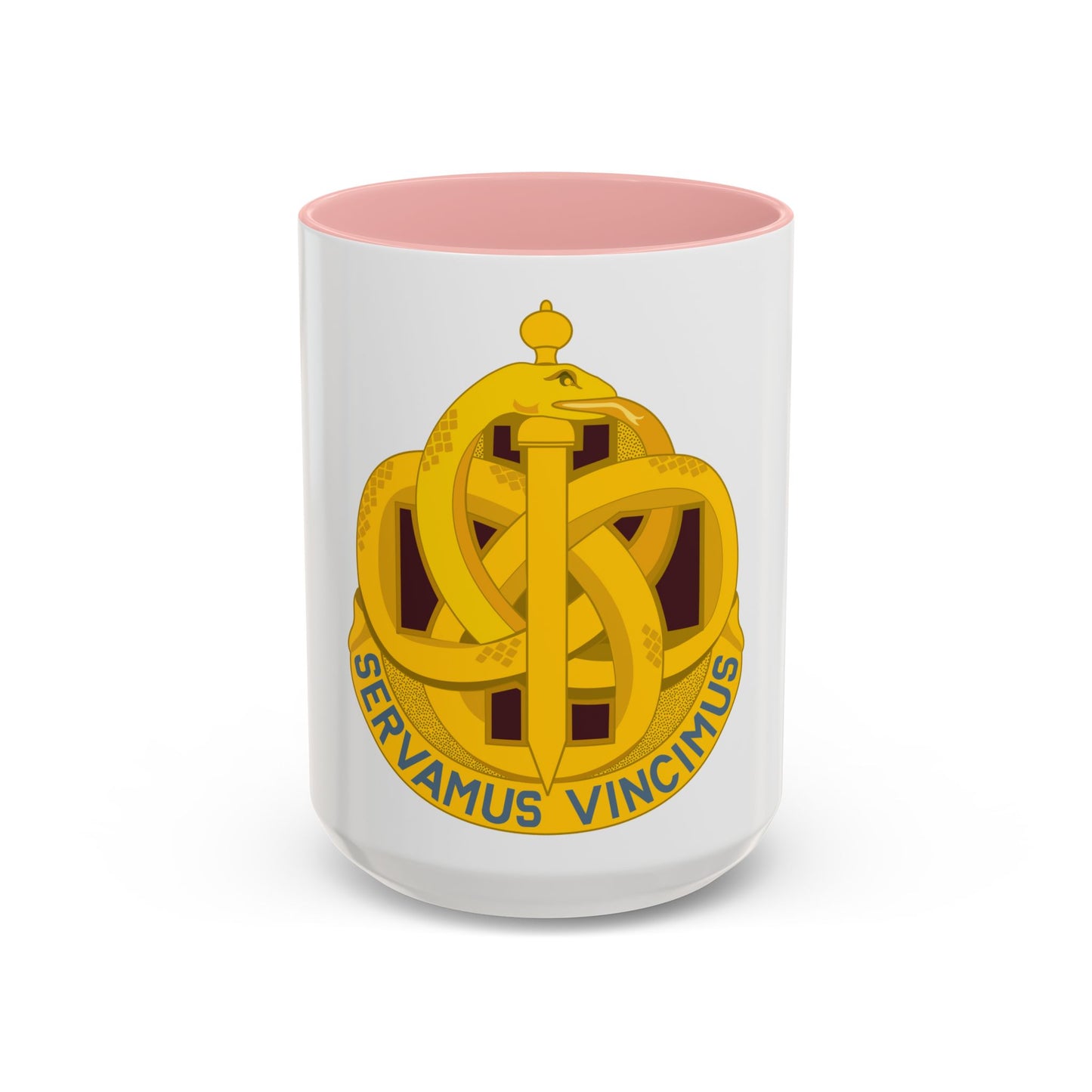 411 Hospital Center (U.S. Army) Accent Coffee Mug